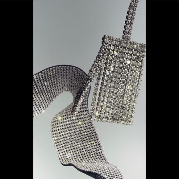 「Sale」GORGEOUS | NWT ZARA FW21 SPARKLY EARRINGS - Picture 6 of 7